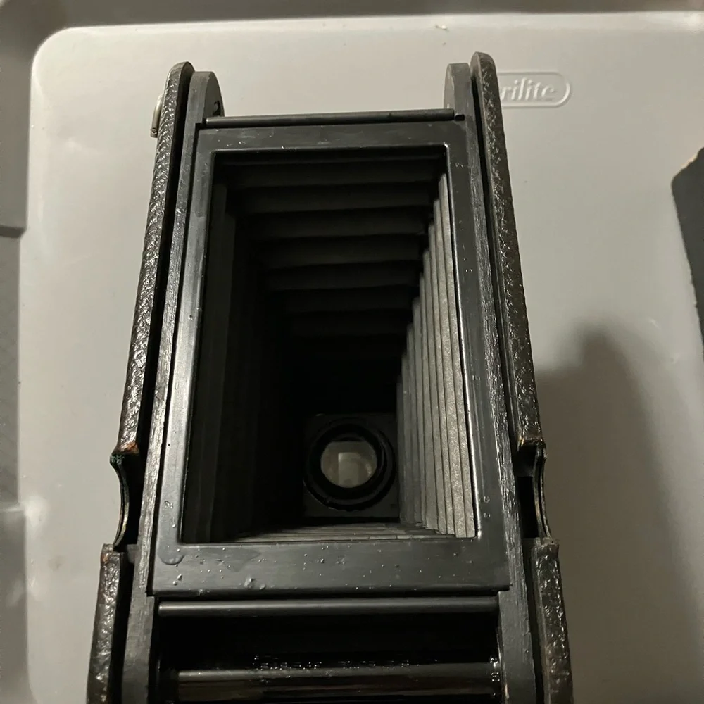 Kodak Junior No. 2c Autographic Black Classic Folding Film Camera